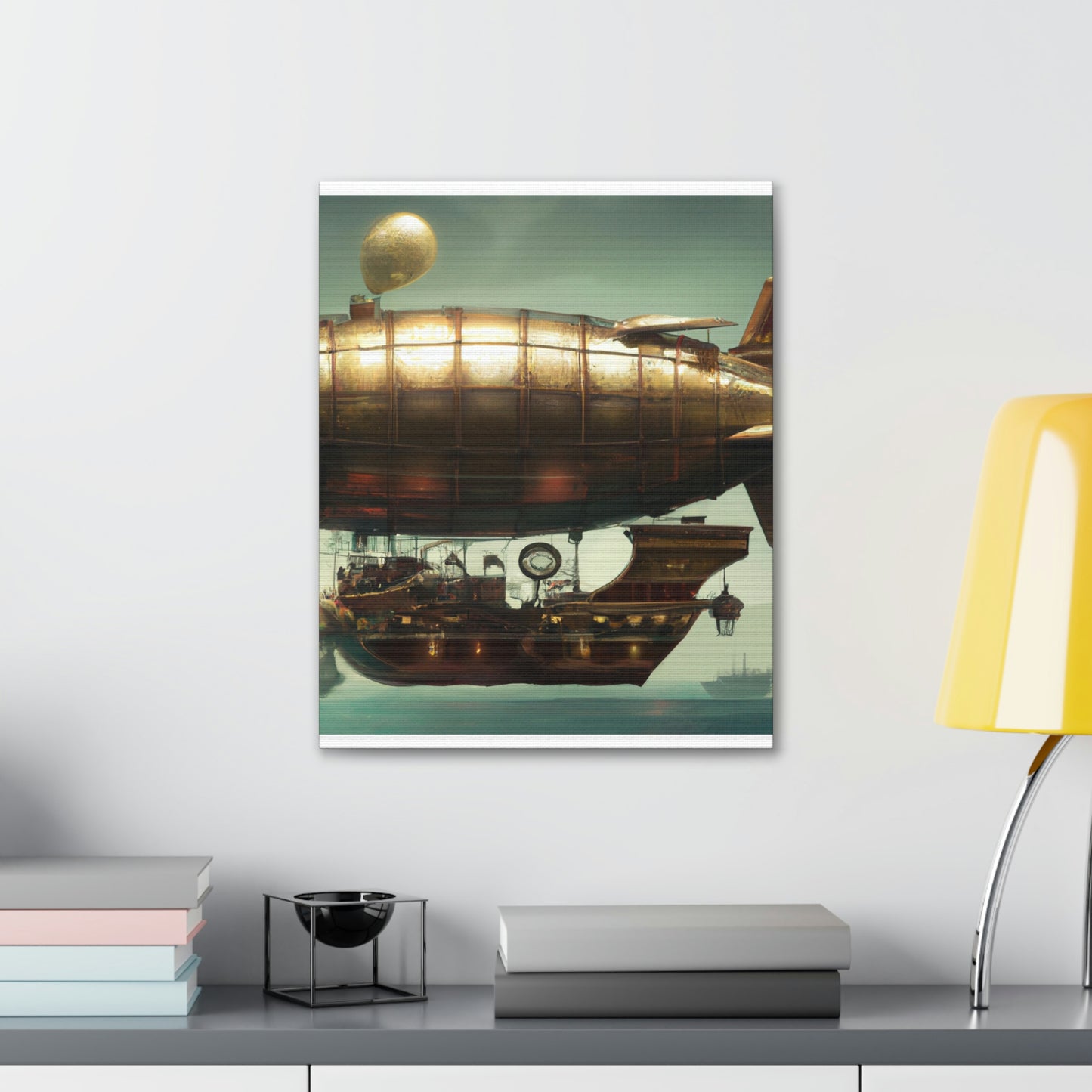 Steampunk Airship Digital
Digital Living Airship
Airship Living Digital - Canvas