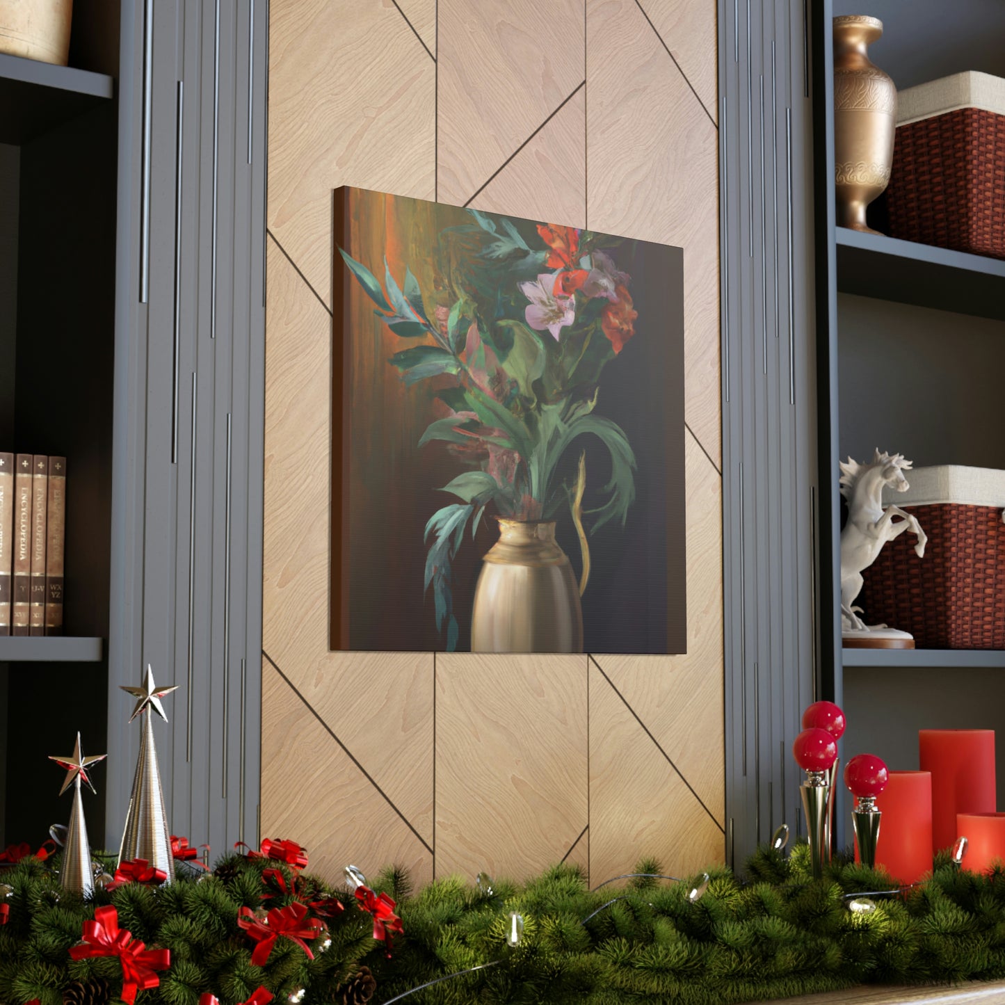 Floral Splendor Dream - Canvas