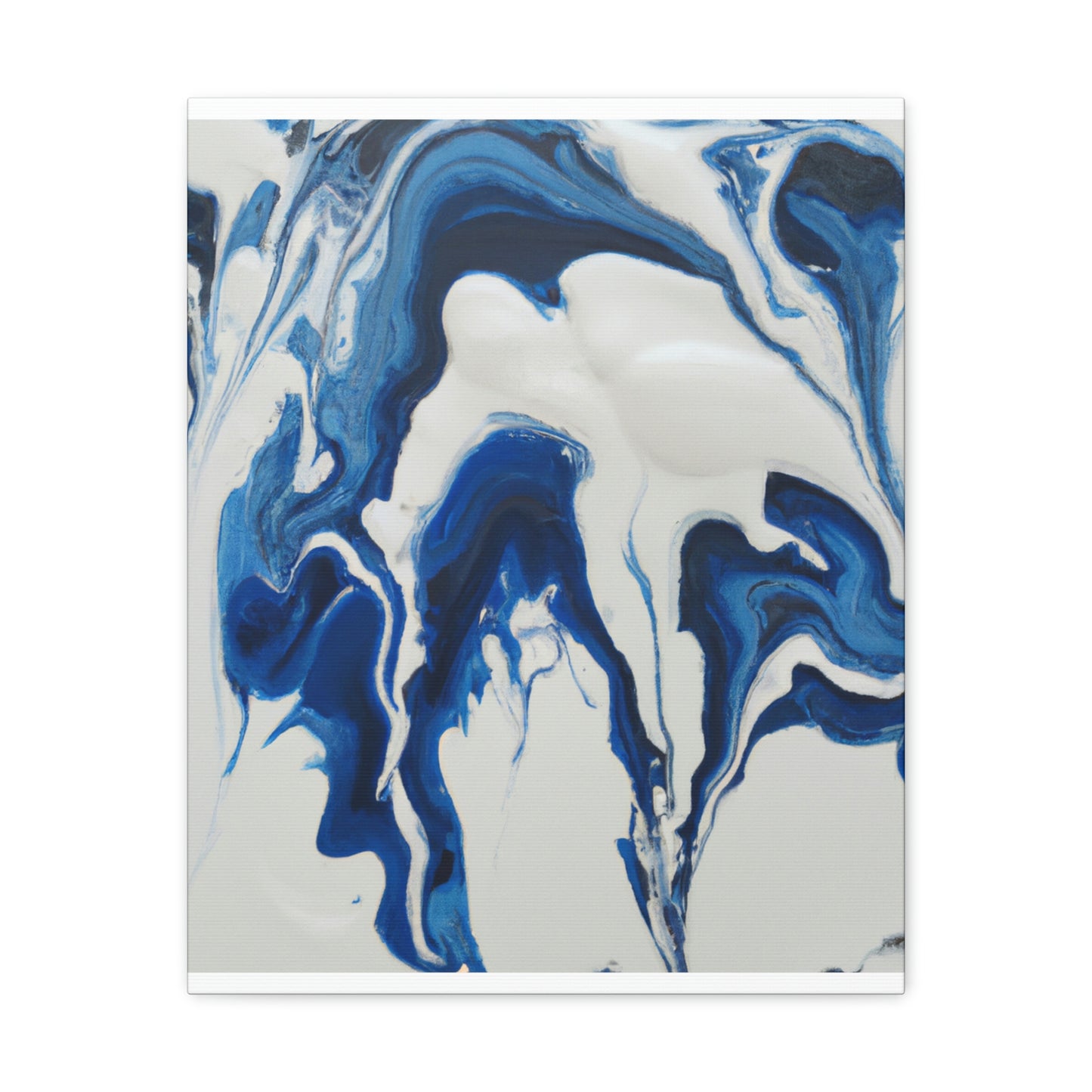 Blue Flux. - Canvas