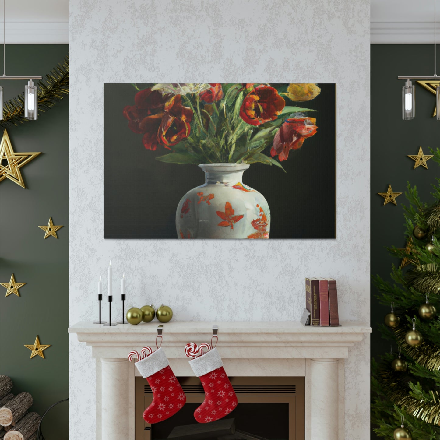 Bloomful Bouquet. - Canvas