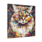 Flower Cat - Canvas
