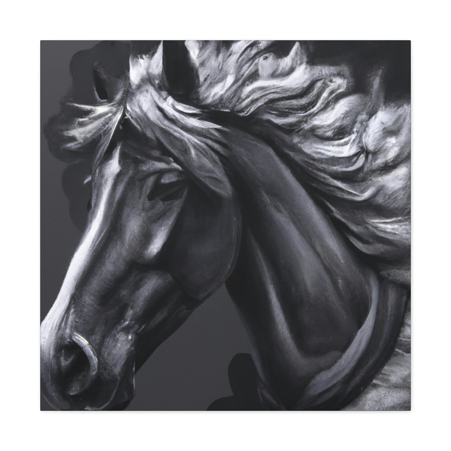 Equine Lattice - Canvas