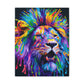 Lion Prismatic - Canvas