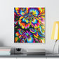 Joyful Bloom. - Canvas