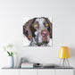 "Pointer Splendor" - Canvas