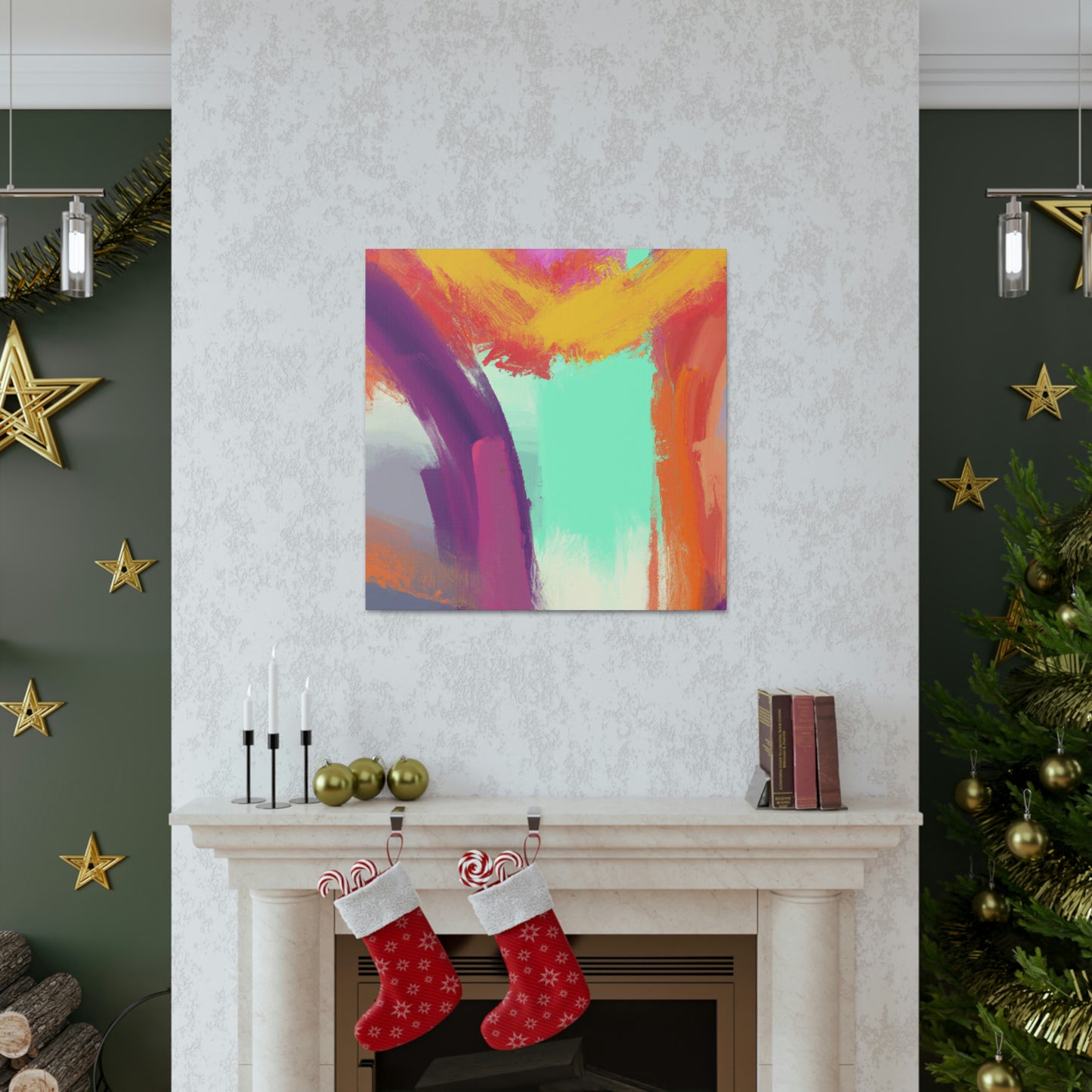 Fiery Dream. - Canvas