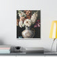 Tender Blooms Brushed. - Canvas