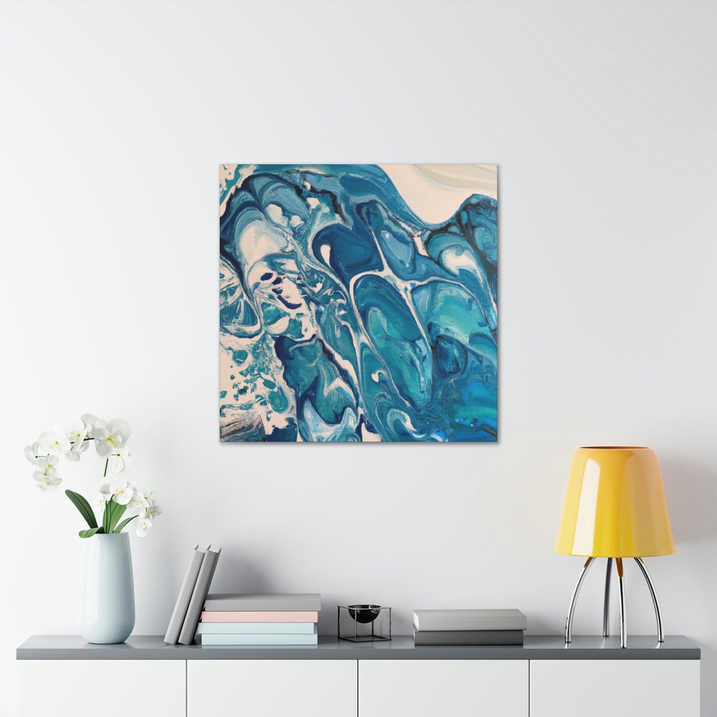 Celestial Flow - Canvas