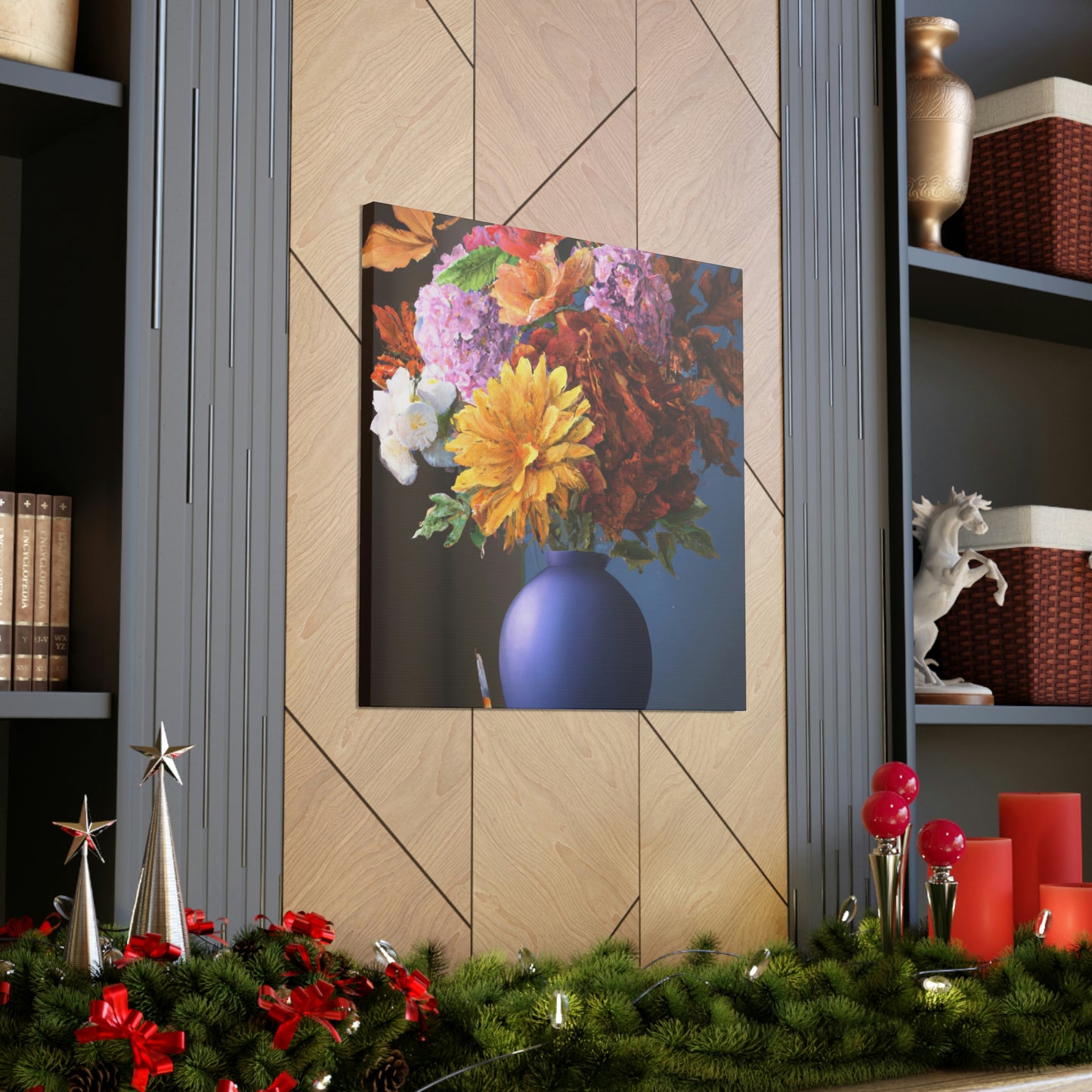 Floral Bloom Brilliance - Canvas