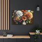 Floral Artistry Vase - Canvas