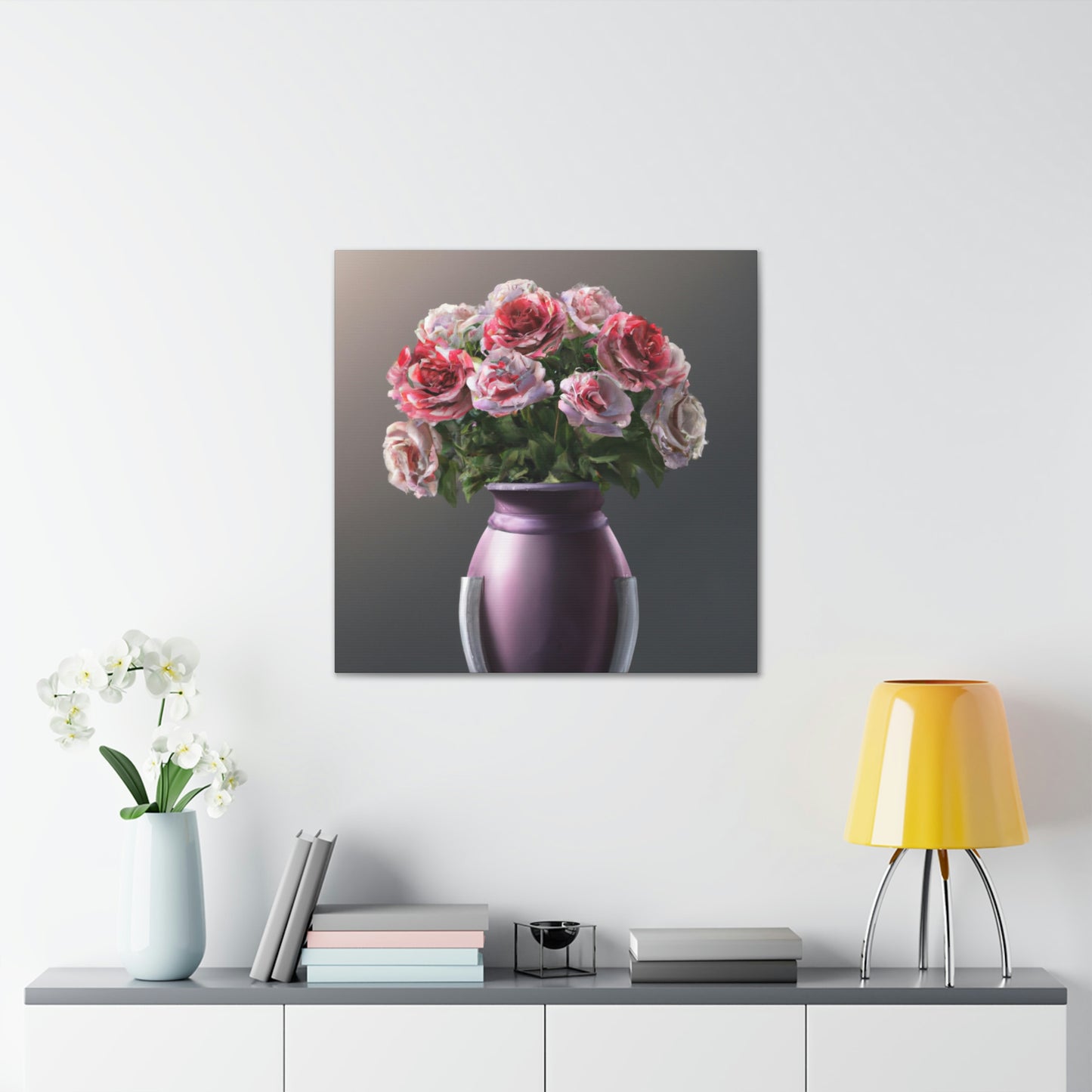 Floral Detail Bliss. - Canvas