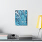 Aqua Swirl. - Canvas