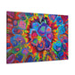 Trippy Floral. - Canvas