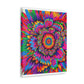 Vivid Floral Burst - Canvas