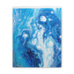 Cerulean Flow. - Canvas
