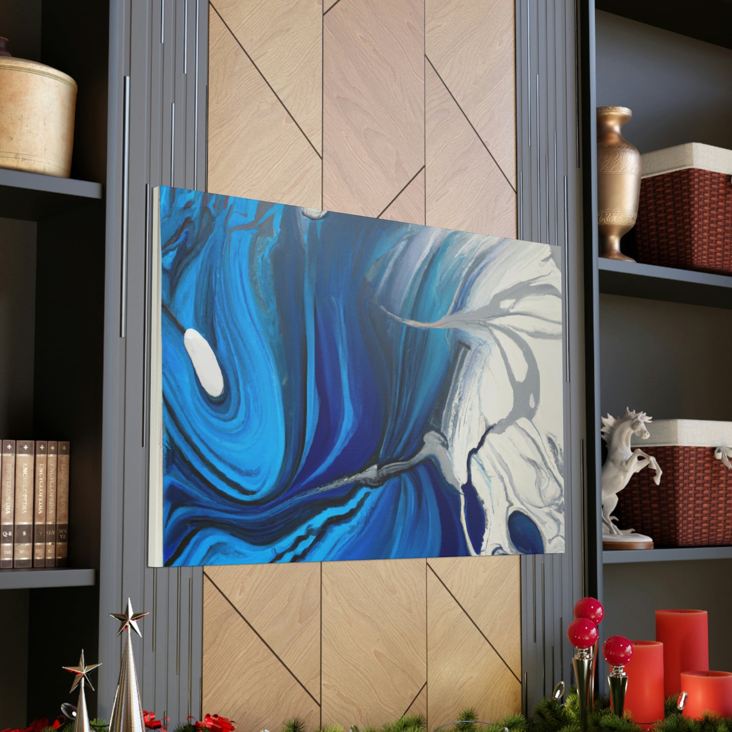 Sea Swirl. - Canvas