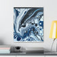 Blue Reflection. - Canvas