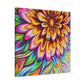 Psychedelic Bloom - Canvas