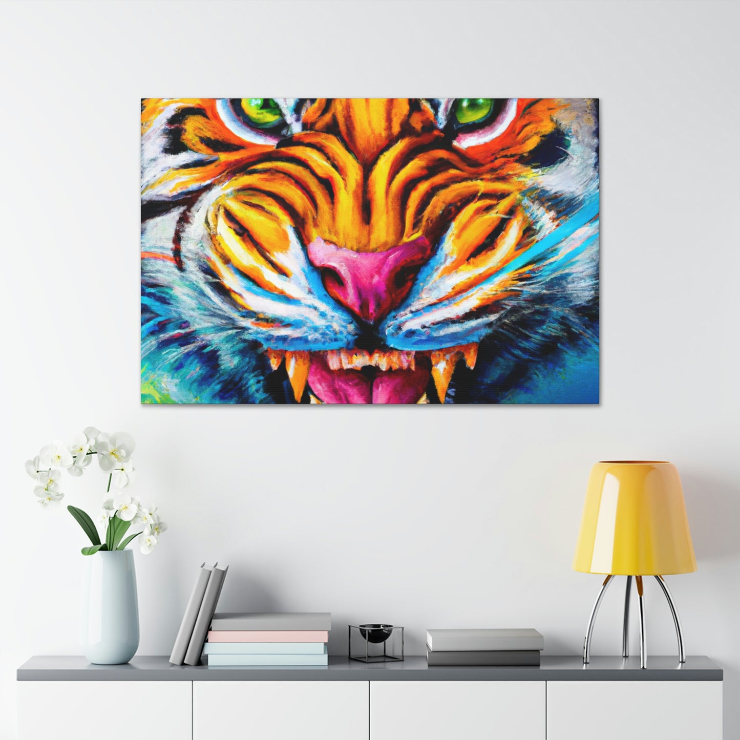 Tiger Dream. - Canvas