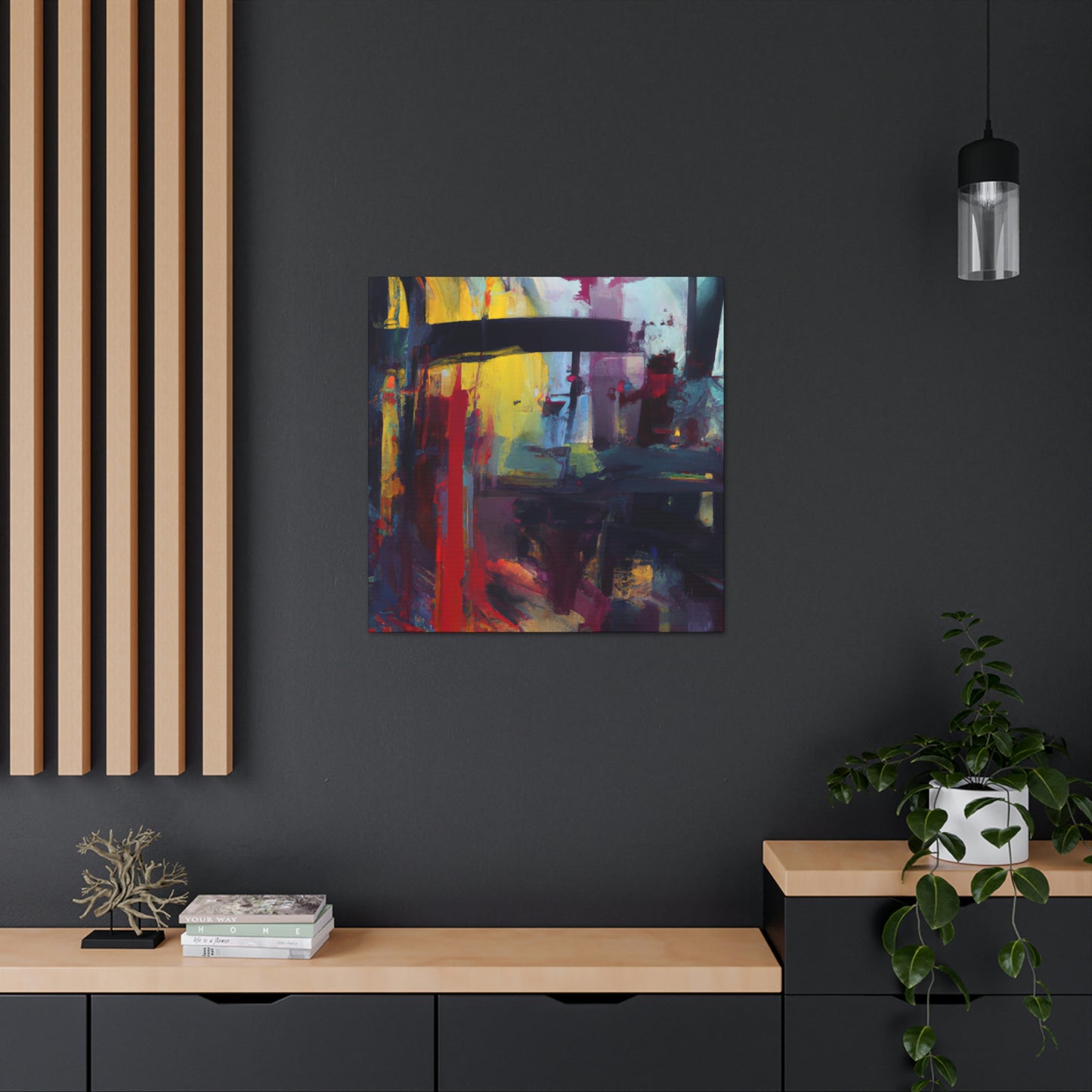 Color Gleam. - Canvas
