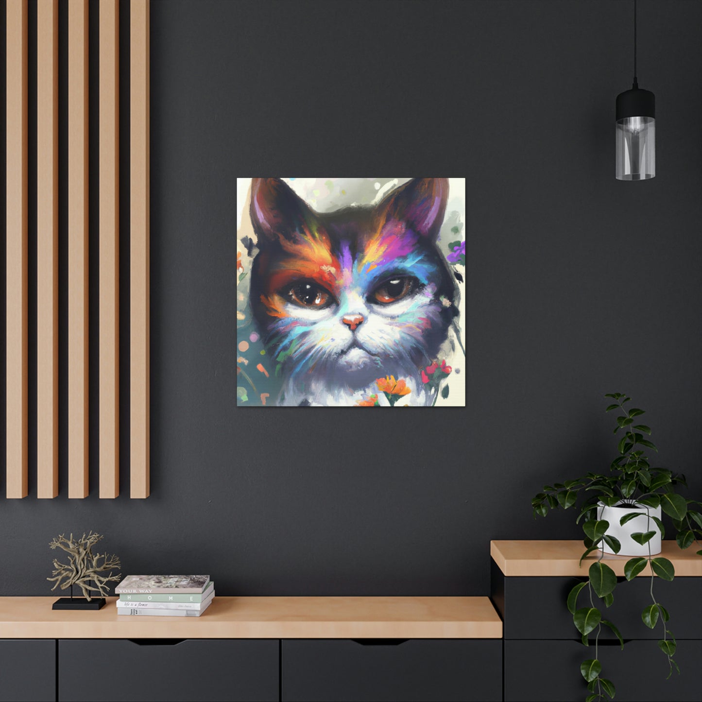"Dream Cat." - Canvas