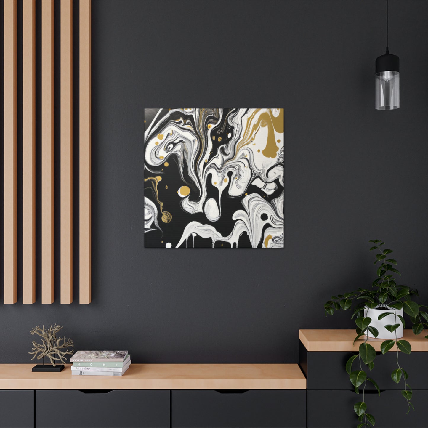 "Molten Melange" - Canvas
