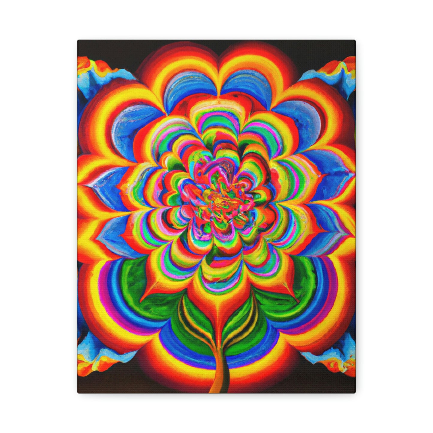 "Vibrant Blooms" - Canvas