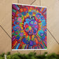 Trippy Floral. - Canvas