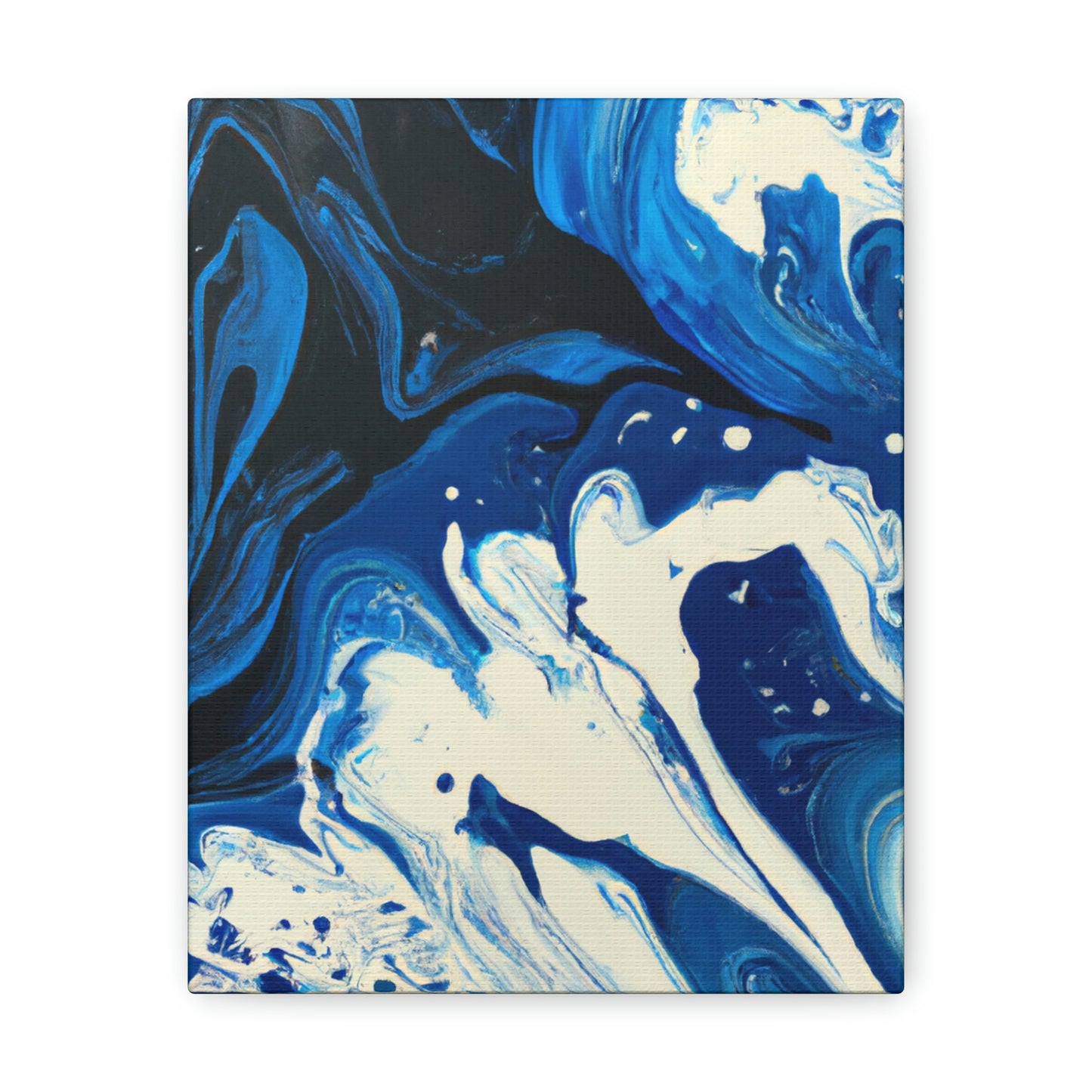 Blue Flux - Canvas