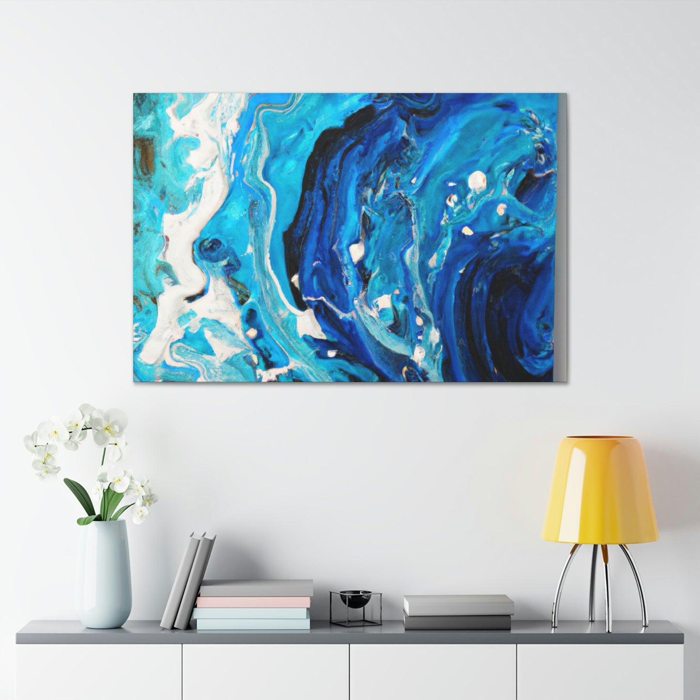 Aqua Abyss - Canvas