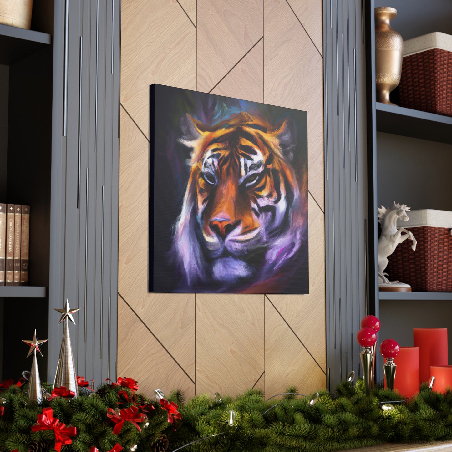 Fierce Tiger! - Canvas