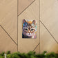 Feline Floral. - Canvas