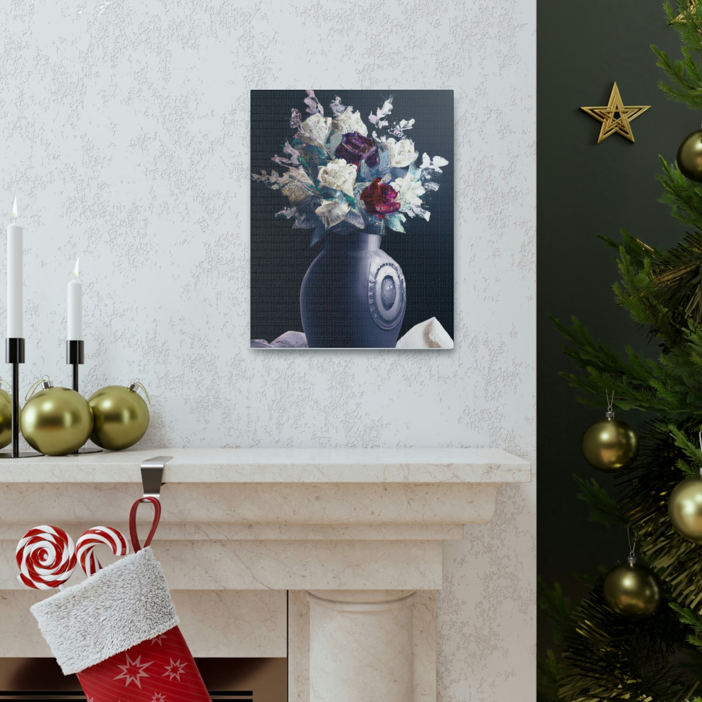 Floral Finery Art. - Canvas