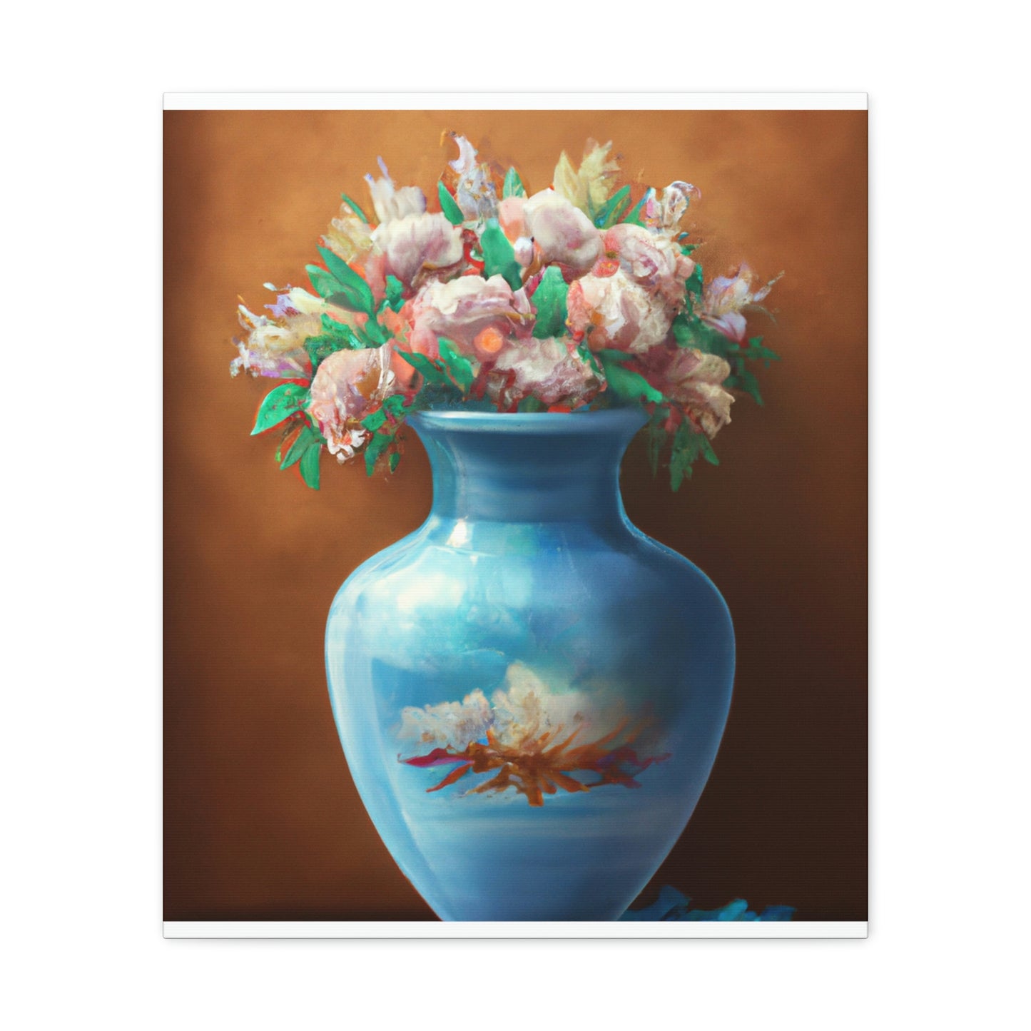 Floral Embellishment. - Canvas