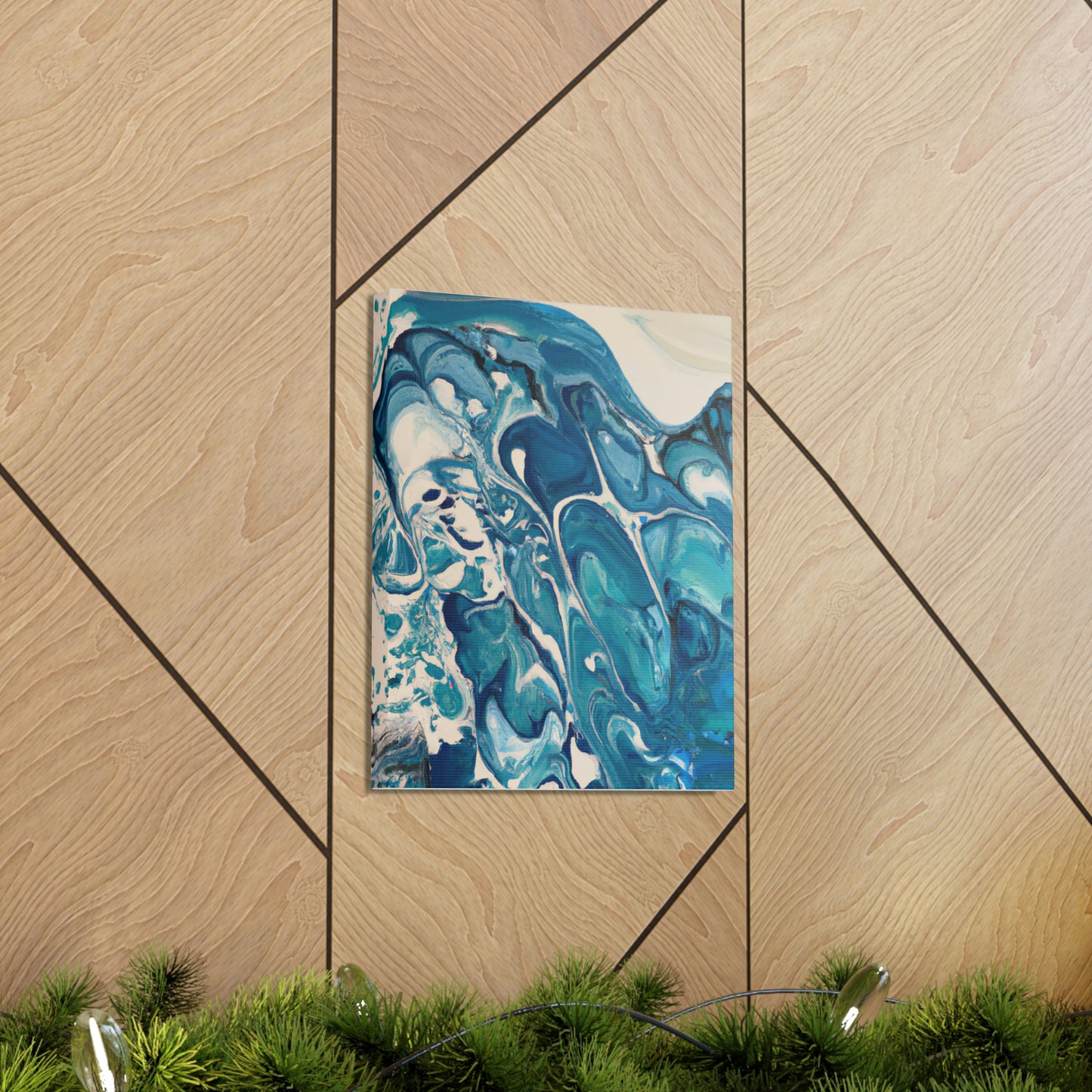 Celestial Flow - Canvas