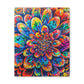 Psychedelic Bloom. - Canvas