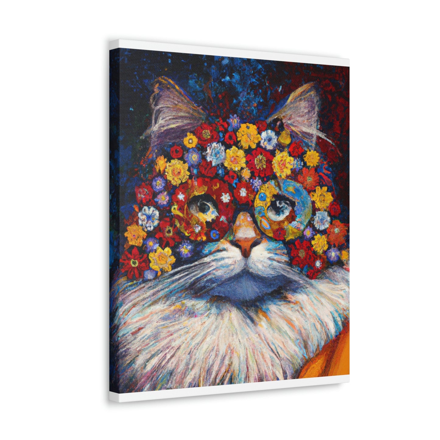 "Feline Vibrance" - Canvas