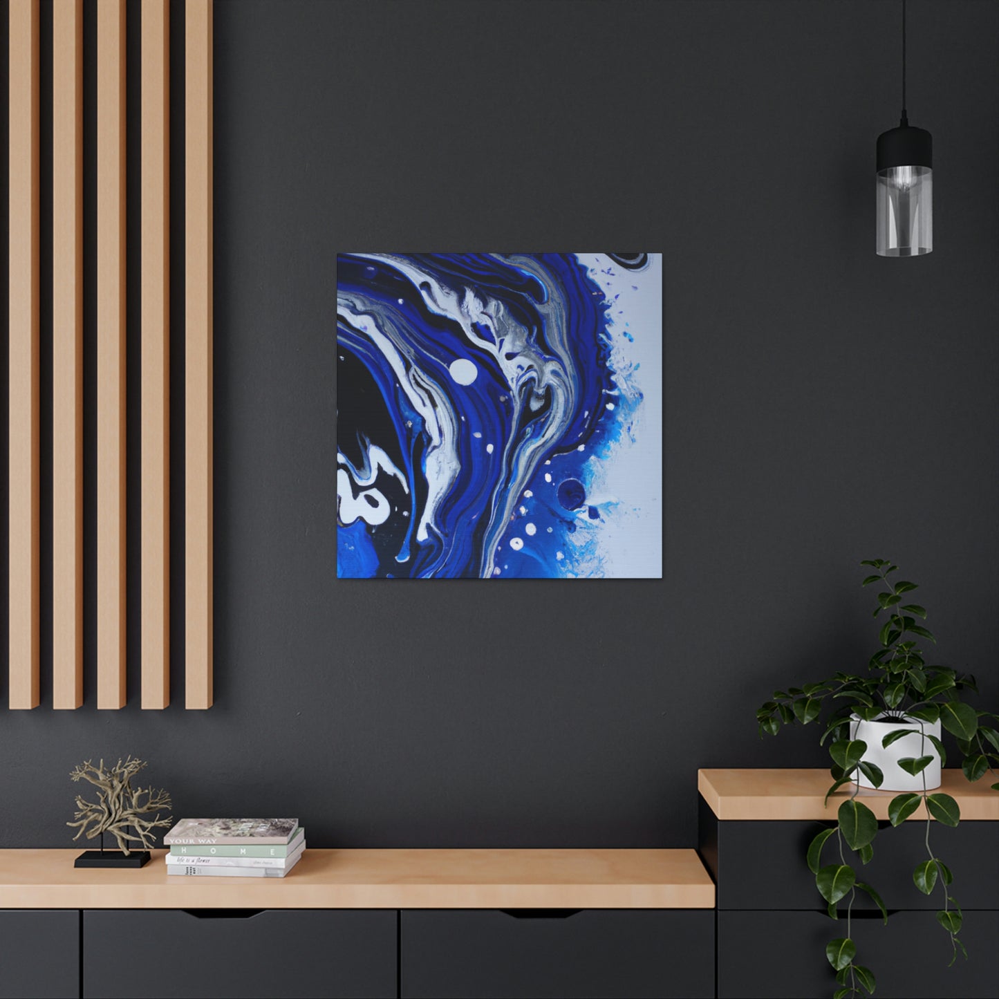 Aqua Splendor. - Canvas
