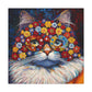 "Feline Vibrance" - Canvas
