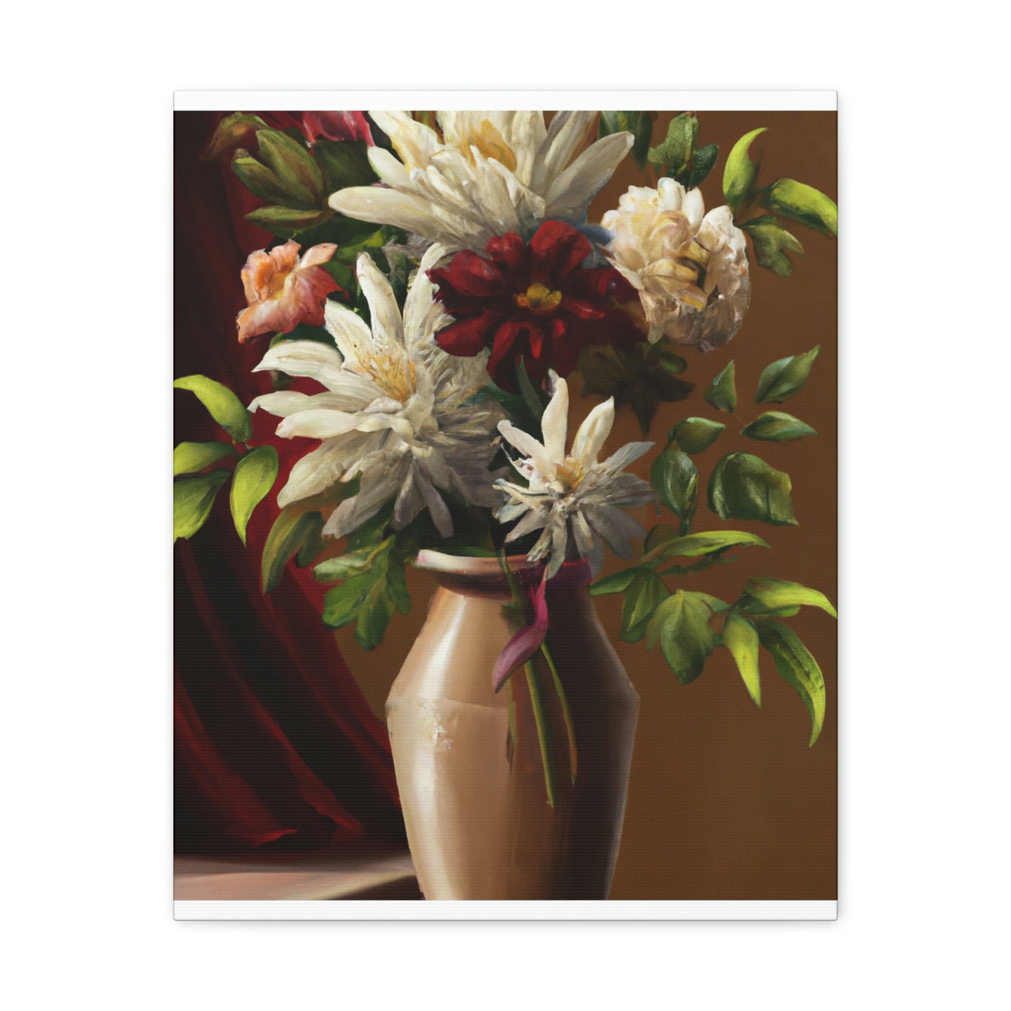 Vibrant Floral Awesomeness. - Canvas