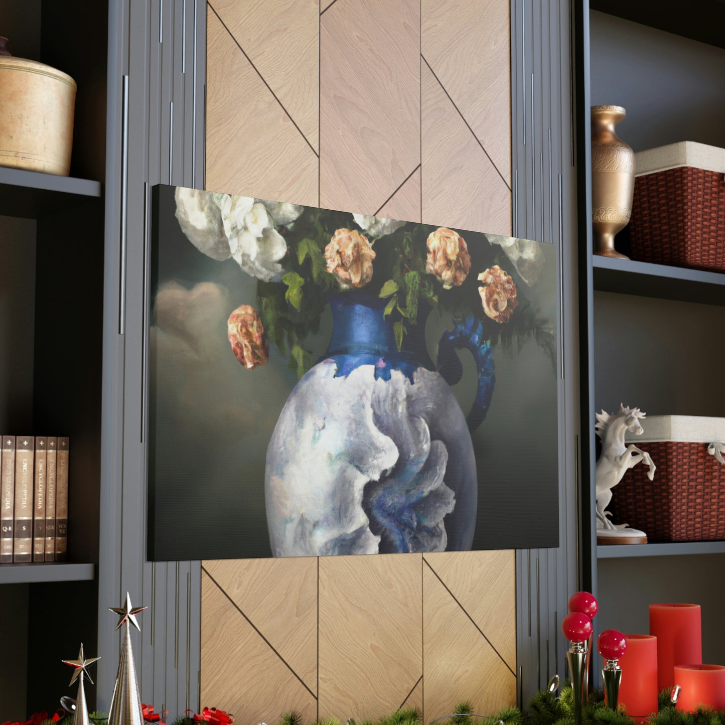 Floral Eternity Bliss - Canvas