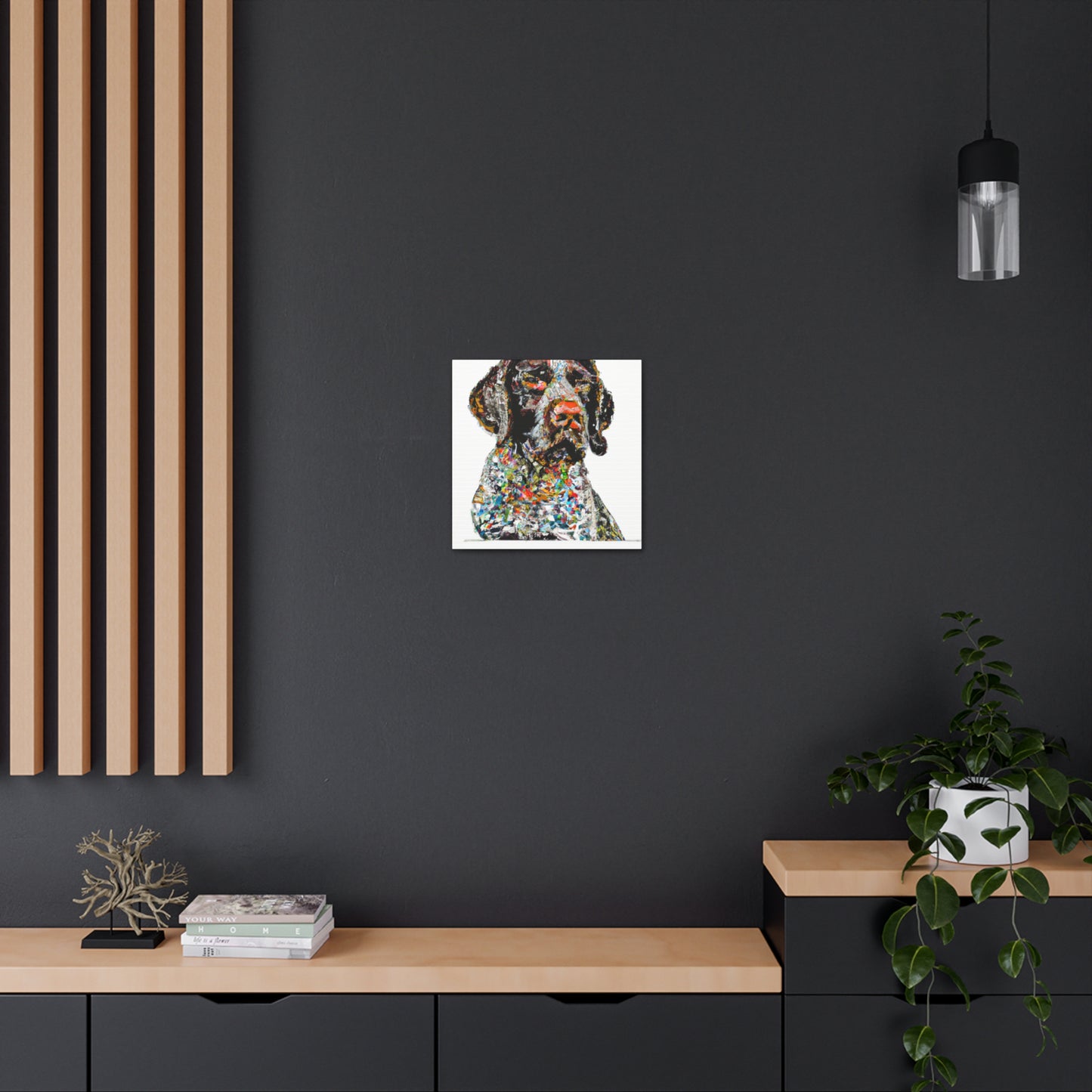 Painted Pointer - Canvas
