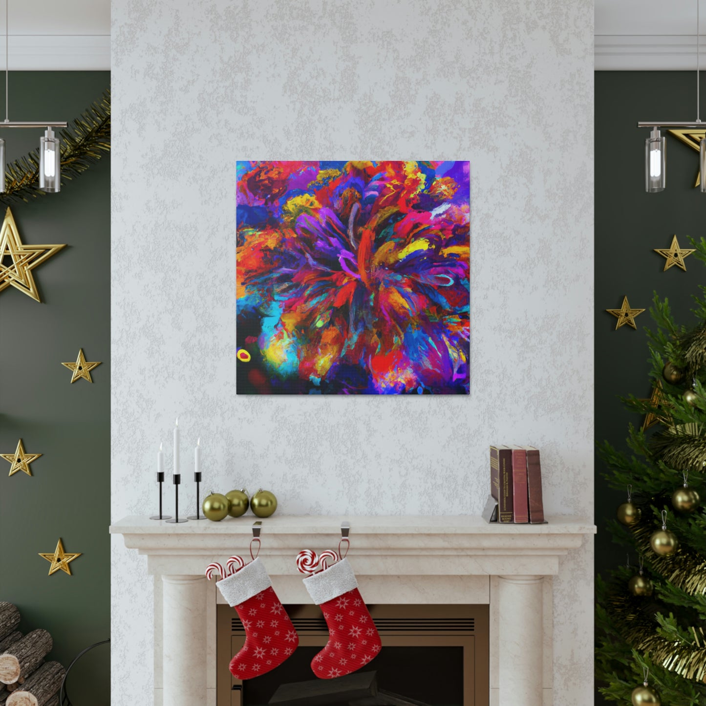 Vibrant Bloom - Canvas