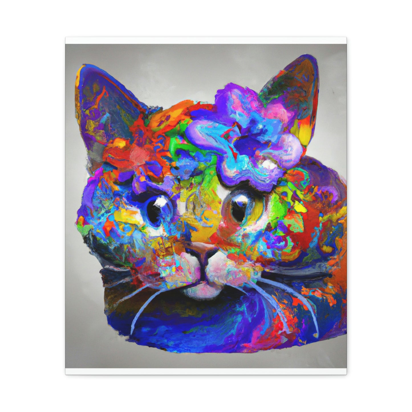 Dreamy Feline - Canvas