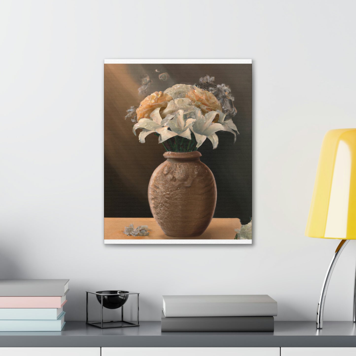 "Intricate Floral Bouquet." - Canvas