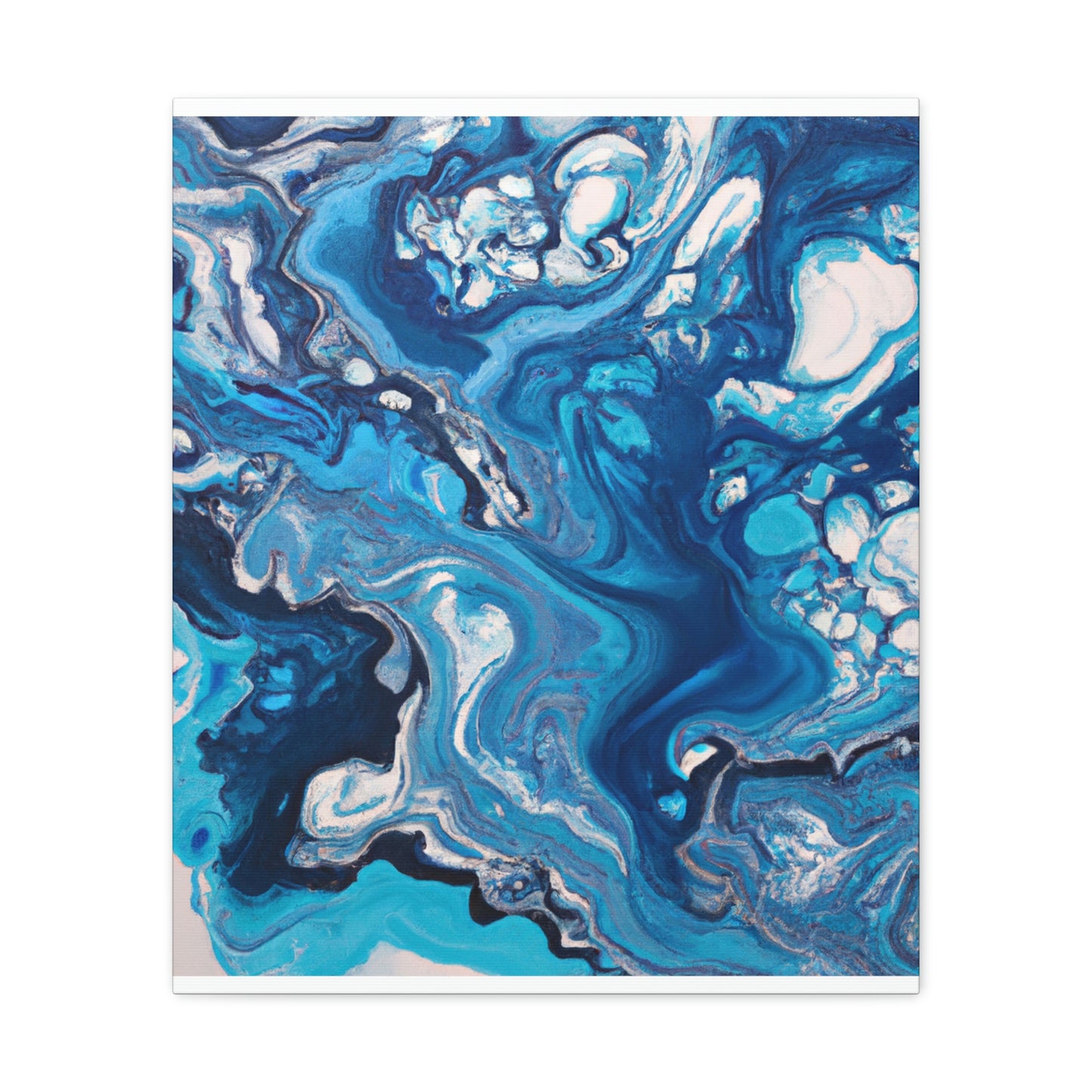 Blue Elegance - Canvas