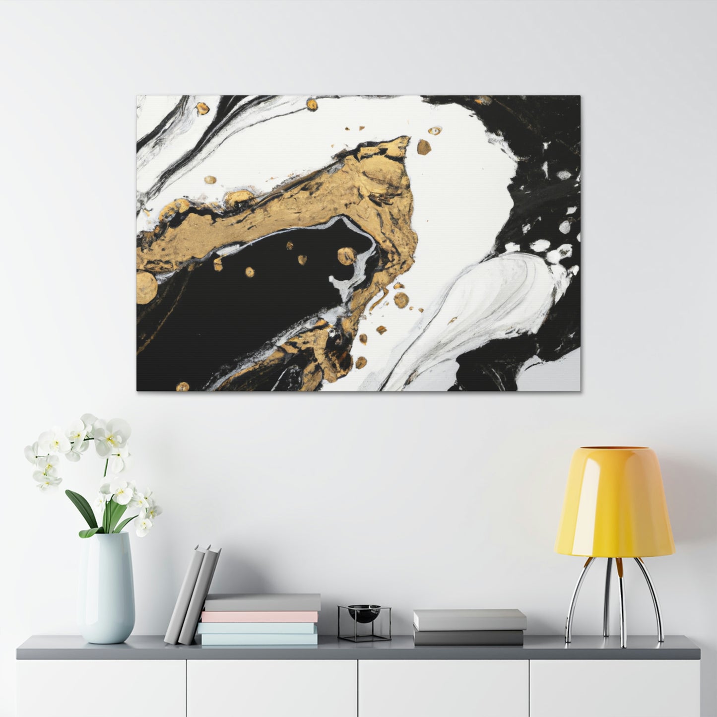 Opulent Splatter Luxe - Canvas