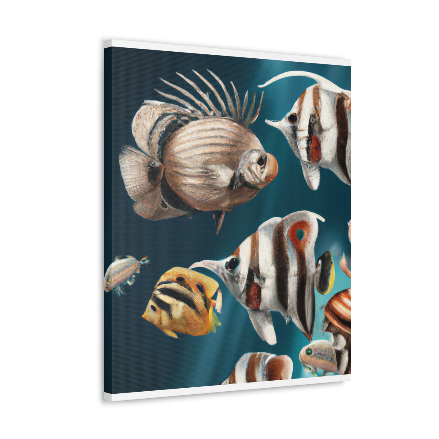 Oceanic Sea Life - Canvas