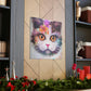Floral Feline - Canvas