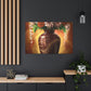 Floral Marvel Scene - Canvas